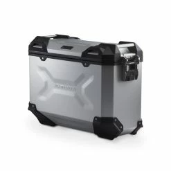 New ⭐ Side Cases Sw Motech Trax Adv M Right Side Bag Silver ????