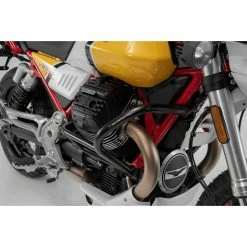 Best deal ???? Engine Sw Motech Crash Bar Moto Guzzi V85tt Black ????